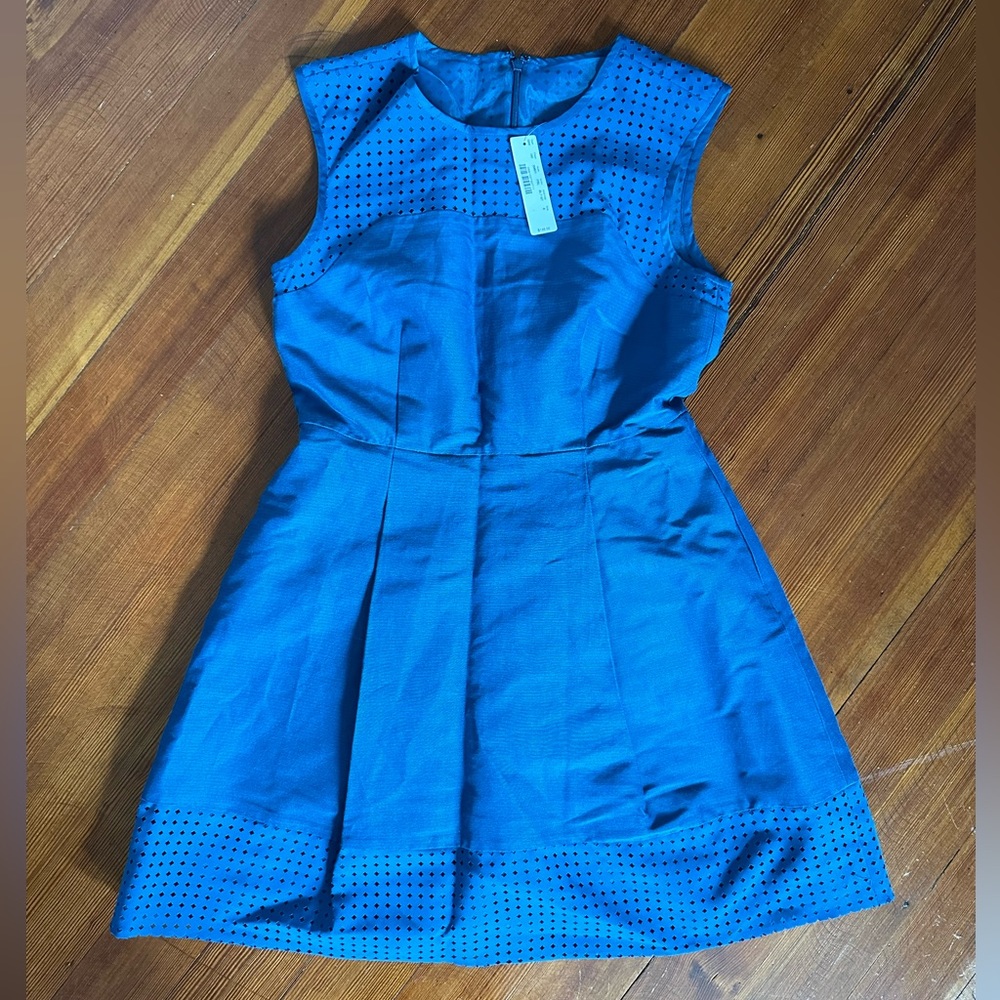 J.Crew fit and flair dress.